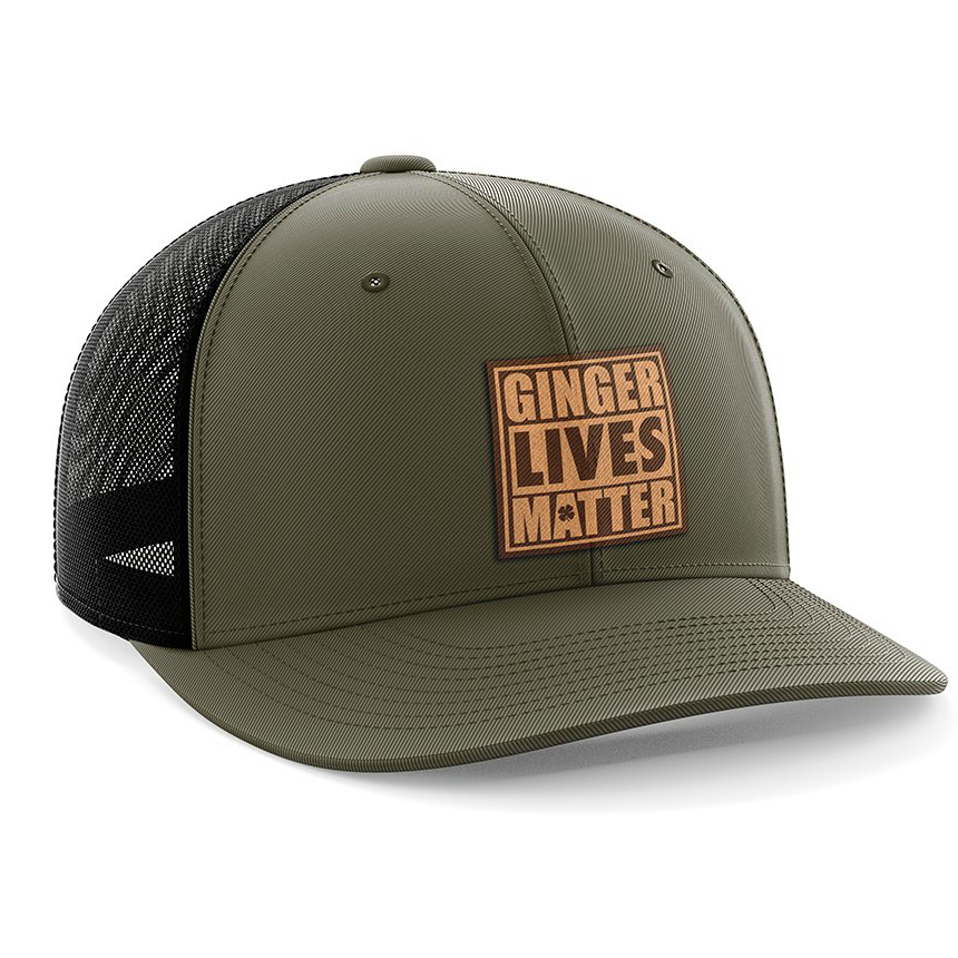 Hat - Leather Patch: Ginger Lives Matter