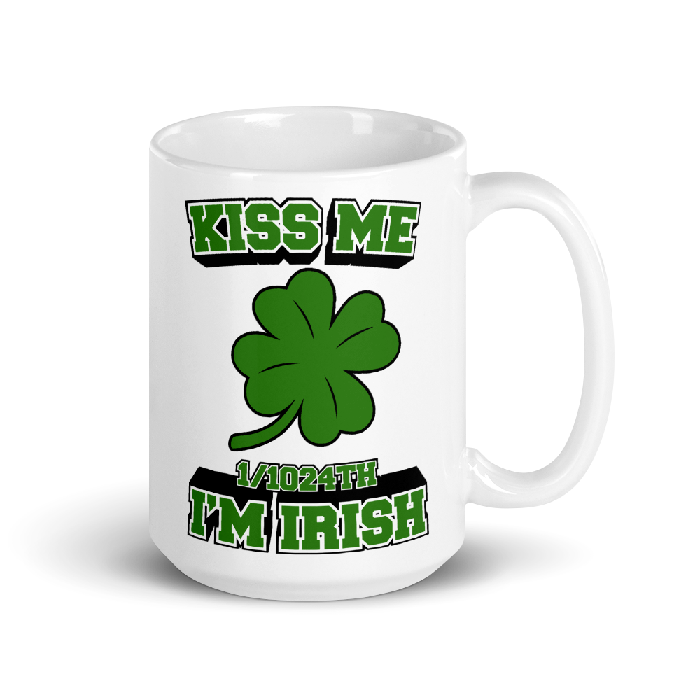 Coffee Mug - Kiss Me, I'm 1/1024 American