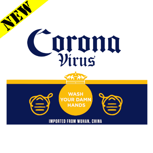 T-Shirt - Corona Virus Label