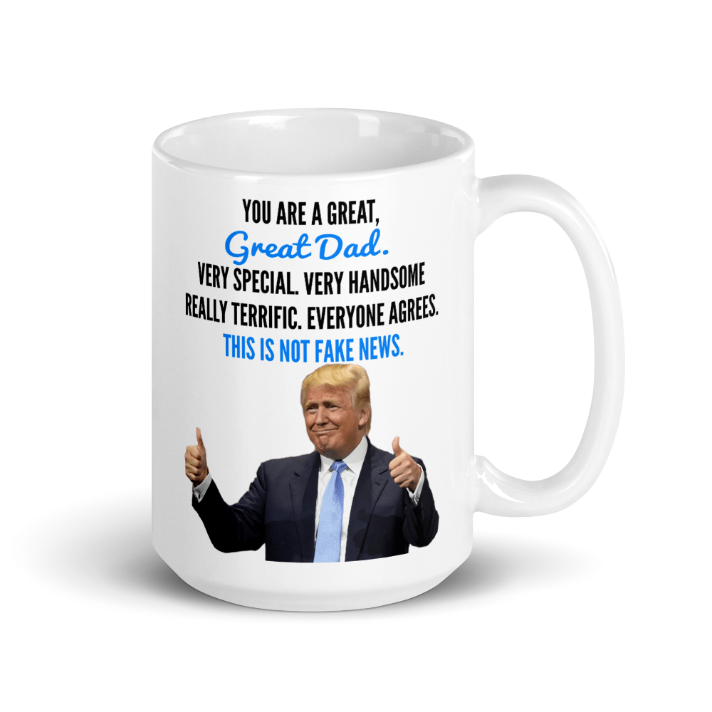 Coffee Mug - Trump Father's Day (Thumbs Up)