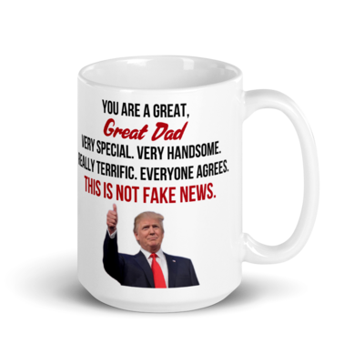 Coffee Mug - Trump Father's Day (Red)