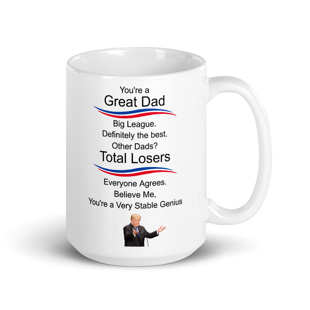 Coffee Mug - Trump Father's Day (Stable Genius)