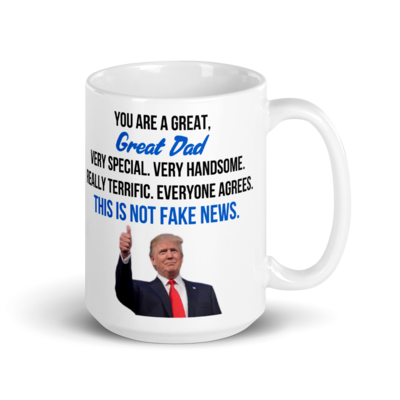 Coffee Mug - Trump Father's Day (Blue)