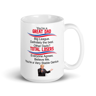 Coffee Mug - Trump Father's Day (Stable Genius 2.0)