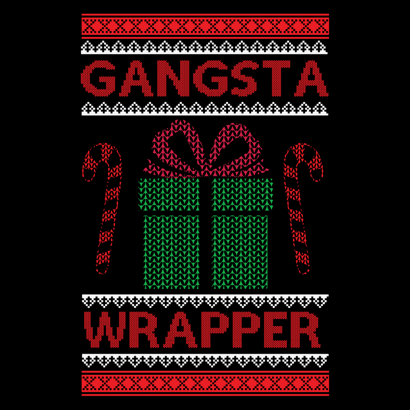 Sweatshirt - Christmas Sweater - Gangster Wrapper