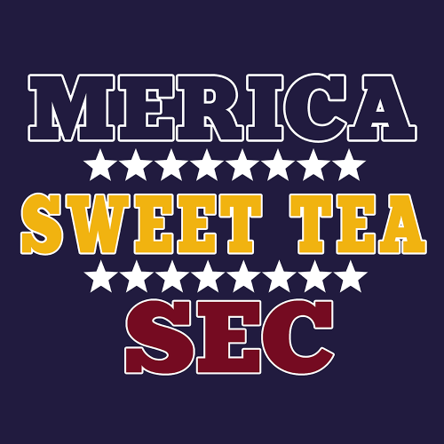 Tank Top - MERICA, SWEET TEA, SEC