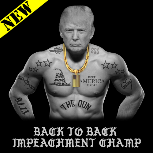 T-Shirt - Back to Back Impeachment Champ