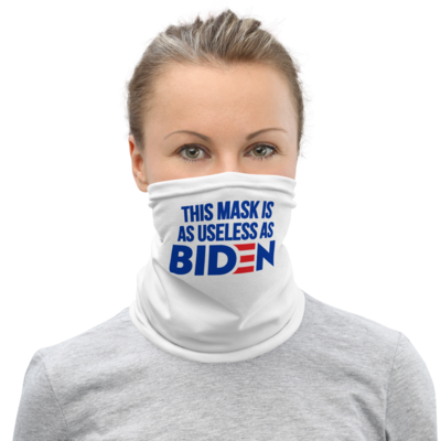 Face Mask - As Useless As Biden