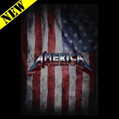 T-Shirt - Metallic America