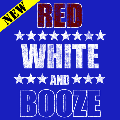 Tank Top - Red White and Booze