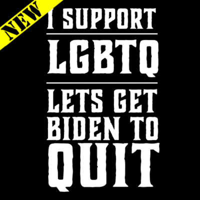T-Shirt - LGBTQ (Let's Get Biden To Quit)