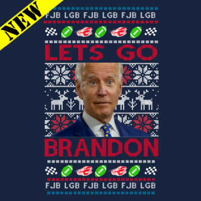 Sweatshirt - Christmas Sweater - Let's Go Brandon 2.0