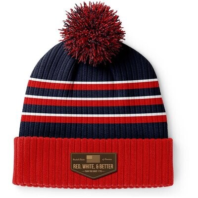 Beanie - Red, White, and Better Than You
