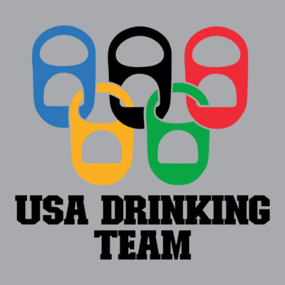 T-Shirts - USA Drinking Team