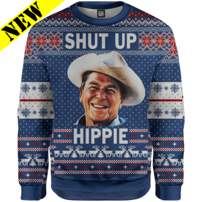 GH Christmas Sweater - Shut Up Hippie