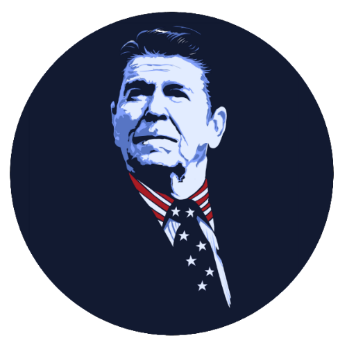 Sticker - Reagan