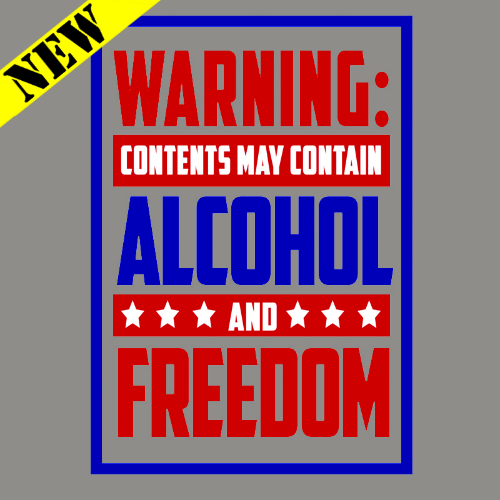 Tank Top - Alcohol and Freedom