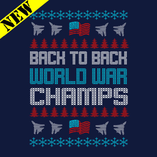 T-Shirt - Christmas Sweater - World War Champs