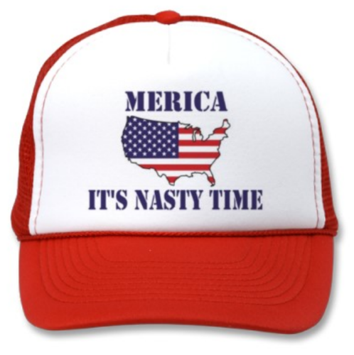 Hat - Merica. It's Nasty Time (Red)