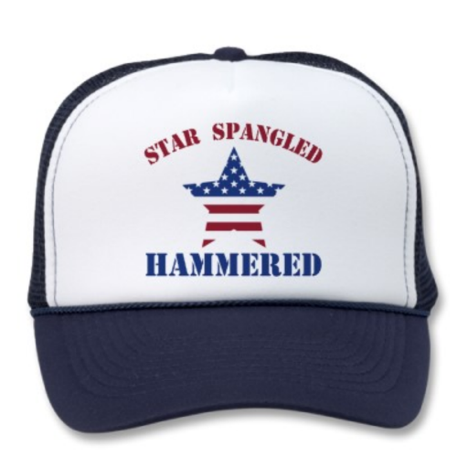Hat - Star Spangled Hammered (Navy)