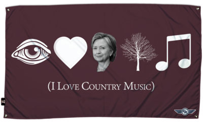 Flag - I Love Cuntry Music