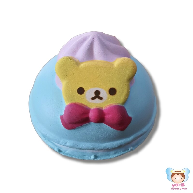 Squishy Macaron Rilakkuma AZUL