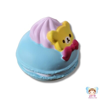 Squishy Macaron Rilakkuma AZUL
