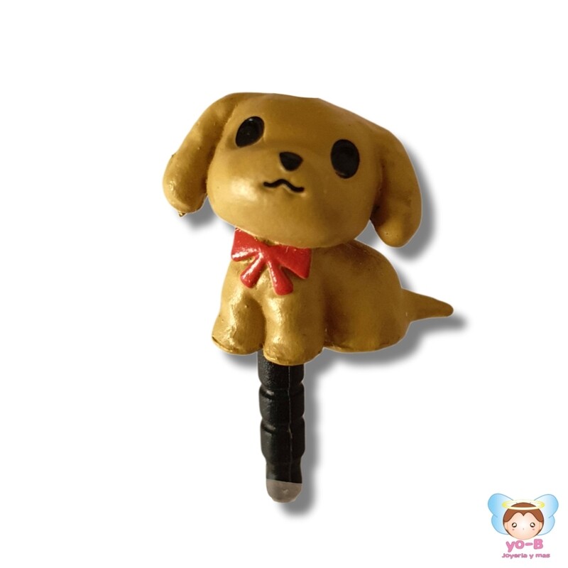 Adorno para celular perrito CAFE