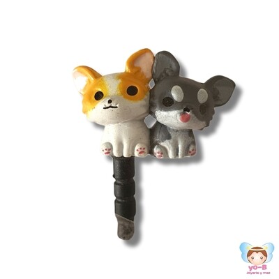 Adorno para celular CHIHUAHUAS