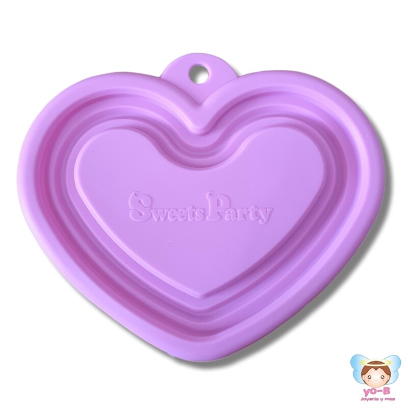 Molde para Churros en forma de corazón