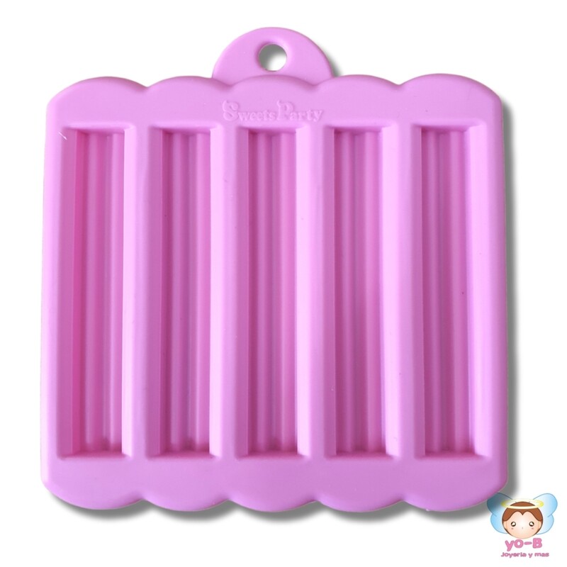 Molde para  hacer Churros en horno de microondas