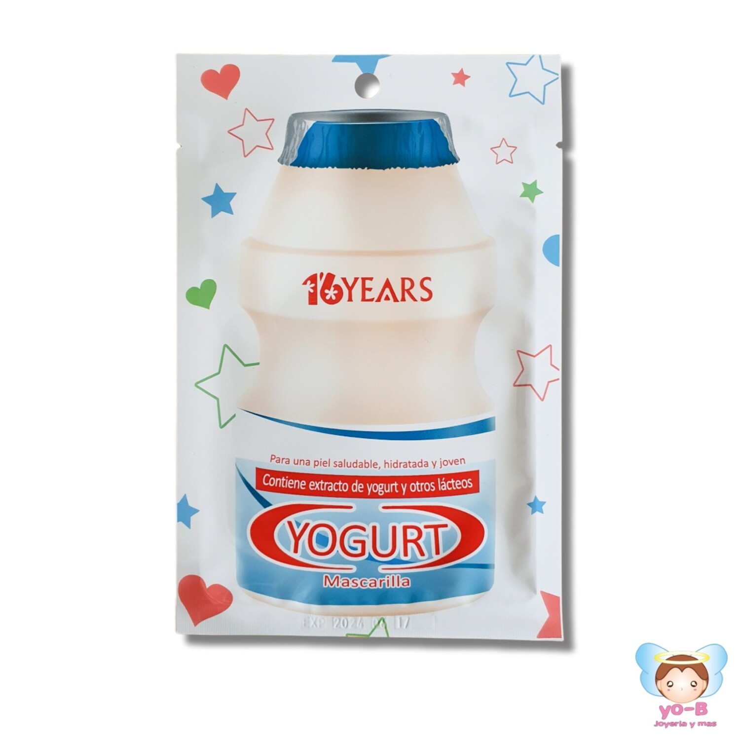 Mascarilla CON EXTRACTO DE YOGURT