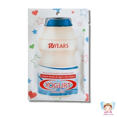 Mascarilla CON EXTRACTO DE YOGURT