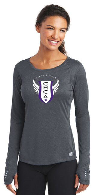 OGIO® ENDURANCE Ladies Long Sleeve Pulse Crew