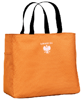 Orange Tote with logo