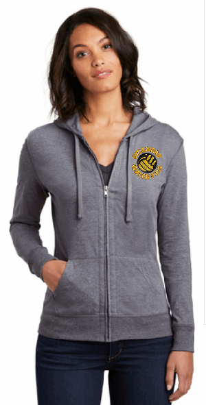 Women’s Fitted Jersey Full-Zip Hoodie