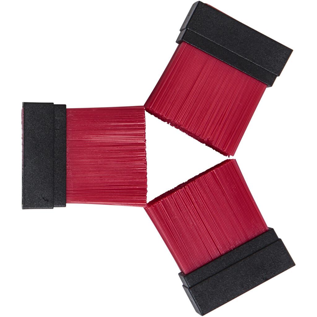Trophy Ridge Whisker Biscuit V Replacement Bristle Red Trophy Ridge Whisker Biscuit V Replacement Bristle Red