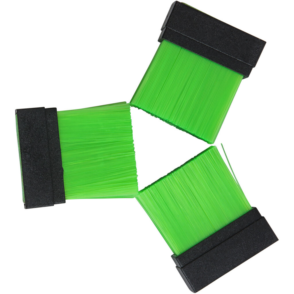 Trophy Ridge Whisker Biscuit V Replacement Bristle Green Trophy Ridge Whisker Biscuit V Replacement Bristle Green