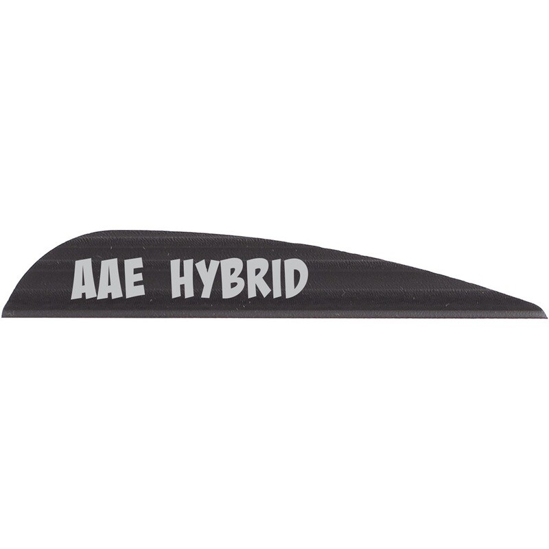 Aae Hybrid 23 Vanes Black 2.3 In. 100 Pk.