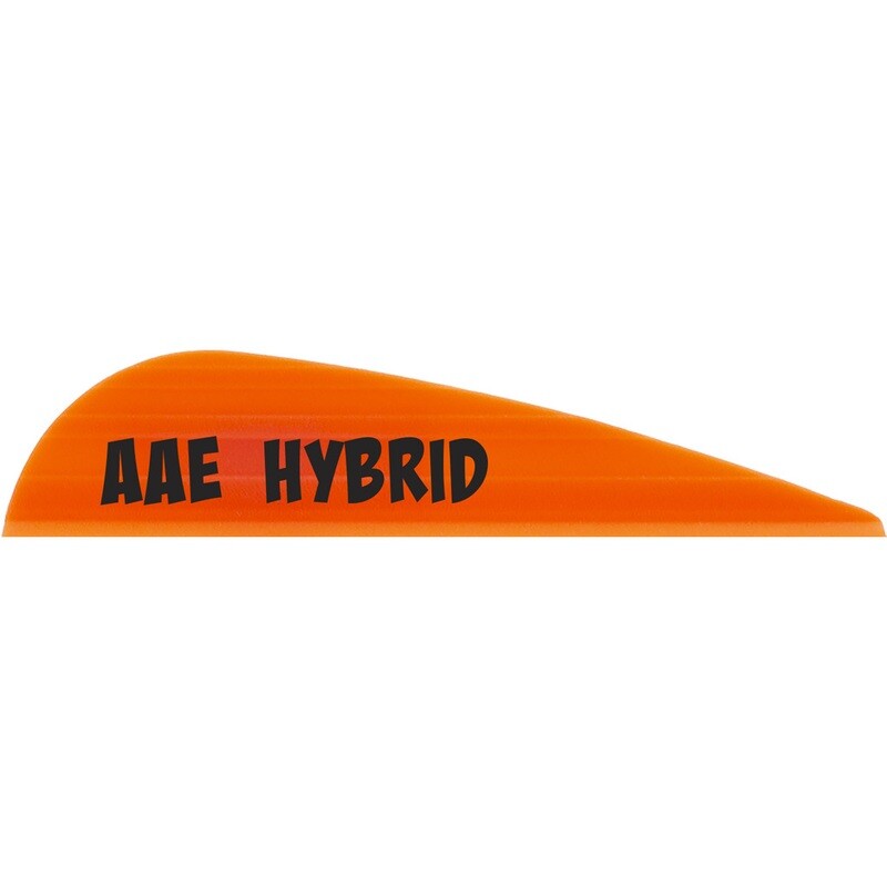 Aae Hybrid 16 Vanes Fire Orange 1.7 In. 100 Pk.