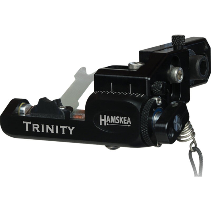 Hamskea Trinity Target Rest Micro Tune Black Lh Hamskea Trinity Target Rest Micro Tune Black Lh