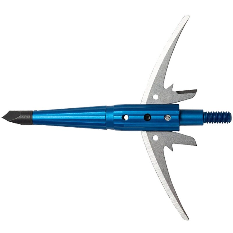 Swhacker Levi Morgan Series Broadheads 125 Gr. 2.25 In. Cut 3 Pk. W/ Set Screw