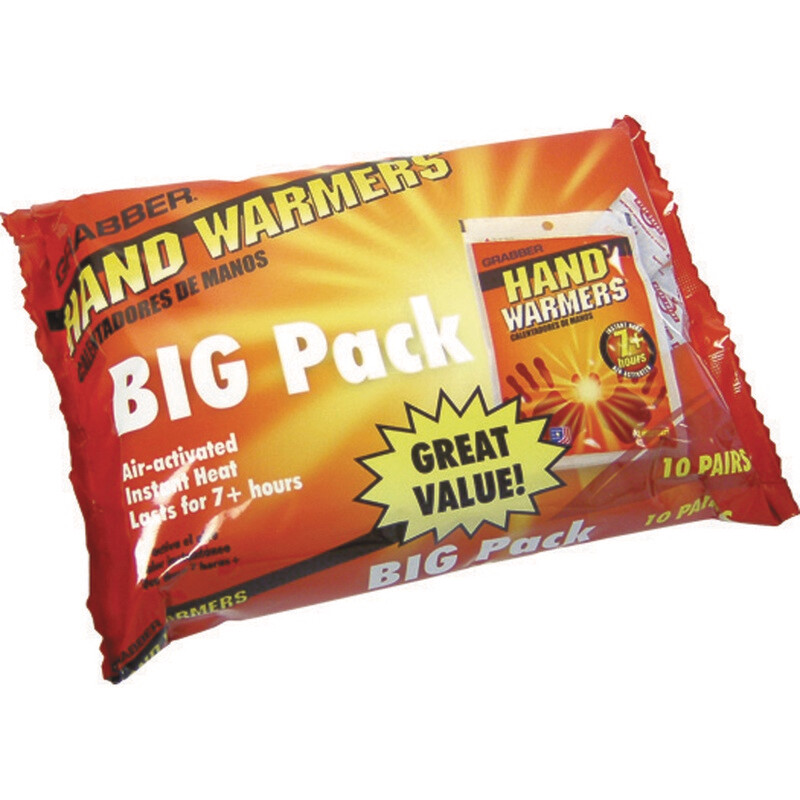 Grabber Hand Warmer Display 10 Pr.