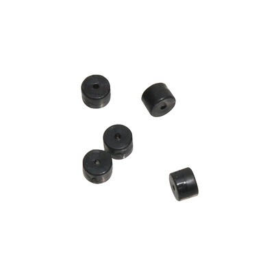 October Mountain Turbo Button 2.0 Black 5 Pk.