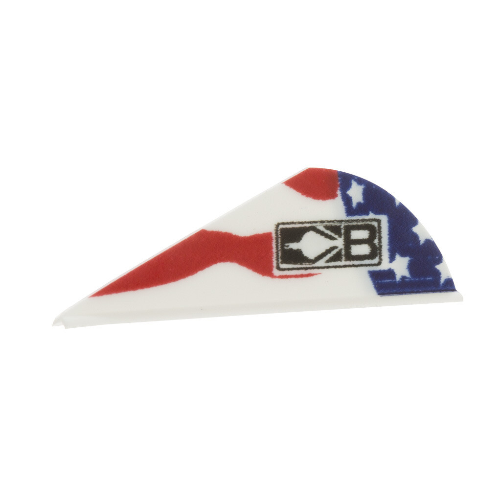 Bohning Blazer Vanes American Flag 36 Pk.