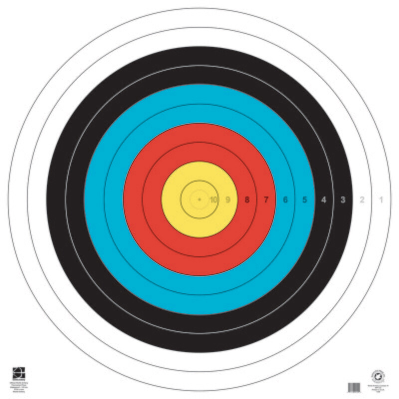 Maple Leaf Target Face Waterproof 122 Cm. 15 Pk.