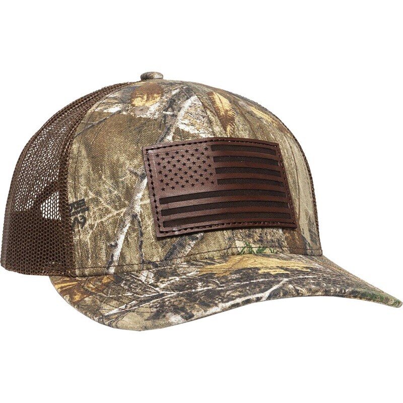 Outdoor Cap American Flag Camo Cap Realtree Edge Outdoor Cap American Flag Camo Cap Realtree Edge
