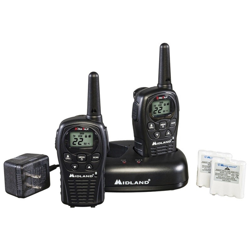 Midland Lxt500vp3 2 Way Radio W/batteries &amp; Charger