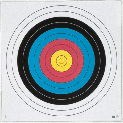 Maple Leaf Target Face Fita 10-ring 40 Cm. 100 Pk.