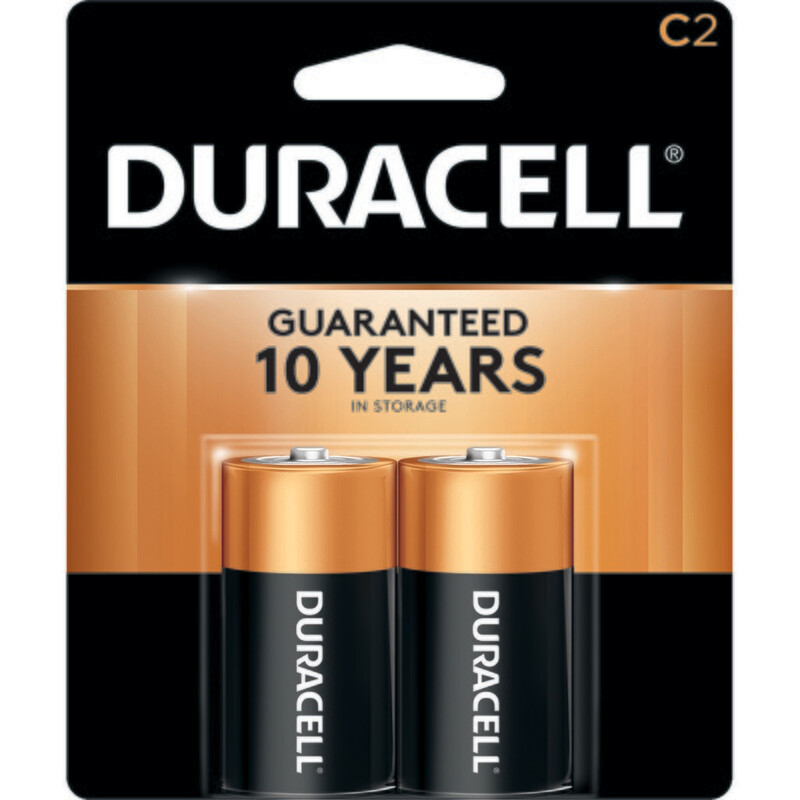 Duracell Coppertop Batteries C 2 Pk. Duracell Coppertop Batteries C 2 Pk.